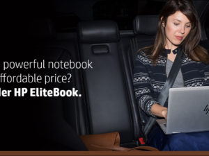 Want a powerful notebook at an affordable price? Consider HP EliteBook.